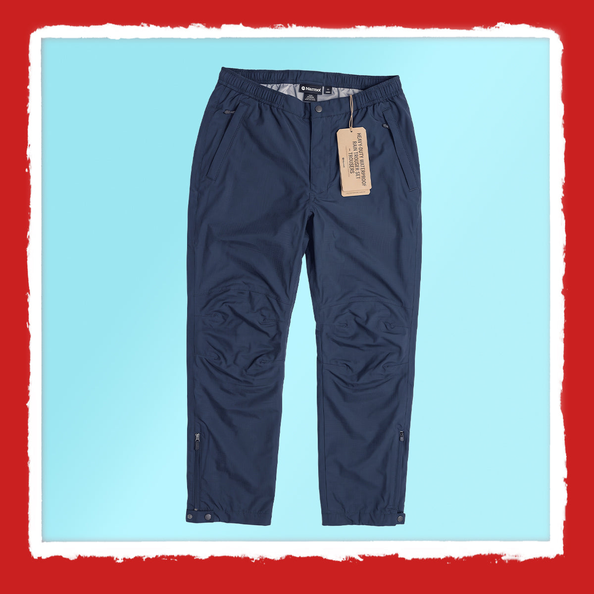 Heavy-Duty Waterproof Rain Trousers