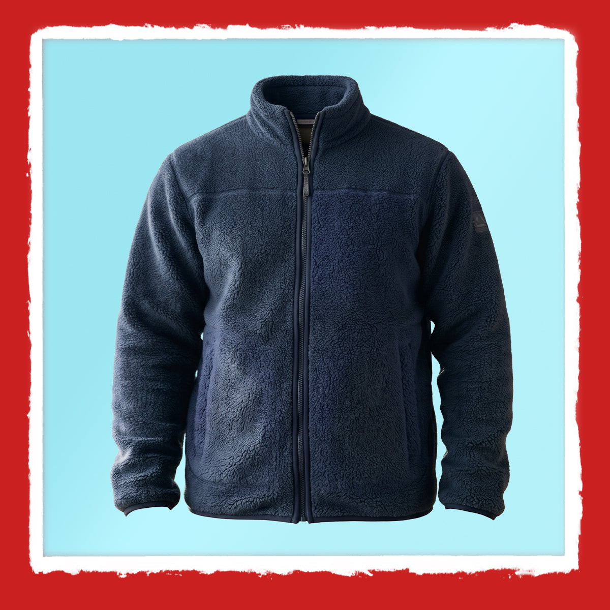 Warm Zip-Up Fleece Jumper