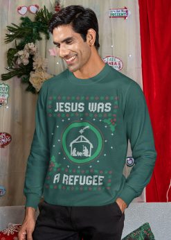 Jesus was a Refugee - Ugly Christmas Jumper